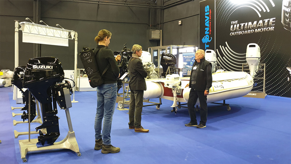 Zagreb Boat Show 2024._Puhani čamac SUZUMAR