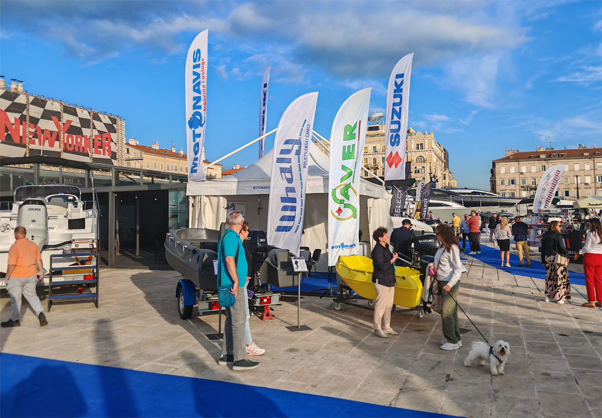 Izložbeni prostor Motonavis - Rijeka Boat Show 2025