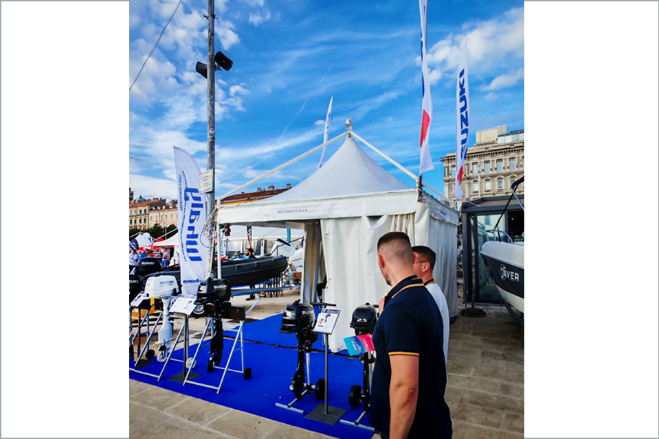 Rijeka Boat Show 2025._Izložbeni prostor Motonavis 2